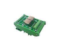 Module D'interface Compatible Avec Les Pièces Du Rail DIN | Prise RJ45 8P8C À Angle Droit. Dépannage De Bus Bidirectionnel. Bornier Intégré. Module D'interface Sur Rail DIN.