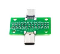 Module d'interfaces USB Type C 3.1 réversibles 2 x 13 broches vers pas de 2,54 mm pour réparation électronique et construction de cartes USB de type C