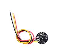 Module d'Interrupteur à Capteur Tactile Capacitif - Sans Contact 3V-30V CC 2A - Portée de Détection 8mm pour LED/Relais - Carte Ronde 2CM avec Modes Latch/Jog - Fonctionne à Travers Verre/Plastique/Cé