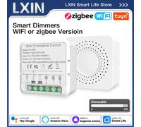 Module d'interrupteur intelligent Lxin Tuya, variateur de lumière WIFI ou Zigbee, contrôleur LED DIY, commande vocale compatible avec Alexa, Google Home, Yandex 2.4G WIFI Version
