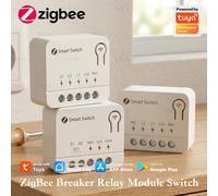 Module d'interrupteur intelligent Tuya ZigBee 1 2 3 voies, relais de lumière DIY, disjoncteur, domotique, compatible avec Smart Life, Alexa, Google Home, Yandex 1CH