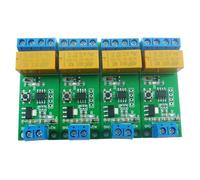 Module d'inversion de polarité 4x 2A DC 5-12V Relais temporisé DPDT for moteur électrique, jouet, voiture, LED,