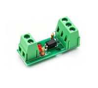 Module d'isolation optocoupleur 1 canal PC817 EL817 3V-5V 12V 24V, isolateur photoélectrique avec support rail pour carte de commande moteur PLC 3-5V
