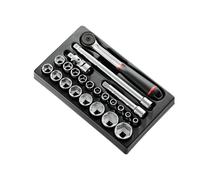 Module de clés à cliquet + douilles 1/2'' FACOM MOD.S161-36PB - 23 pièces
