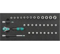 Module d'outils 1/3 clé à douille 1/4" cyclope et fonction de retenue Wera