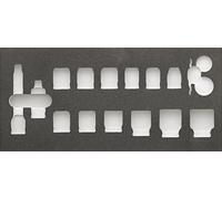 Module d'outils 1/3 vide Clé à ergots ASW