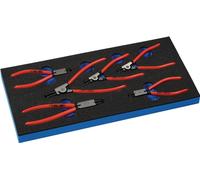 Module d'outils 6 pcs. 1/3 module bagues intérieures/extérieures J0-21/A0-21 KNIPEX S4000871309
