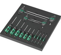 Wera 9712 Insert en mousse avec Tournevis ToRX HF Set 1, 14 pièces