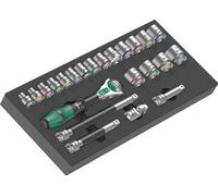 Wera 05150111001 6 pans extérieurs, quatre pans extérieurs Cliquet cyclope 23 pièces