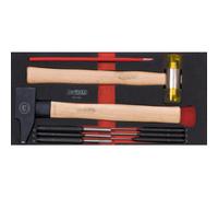 Module D'outils De Frappe Ks Tools Manche Bois 9 Pièces