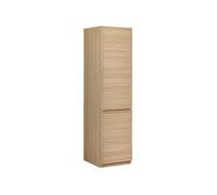 Module dressing décor bois 2 portes 5 niveaux naturel - Kuba