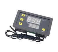 Module du contrôleur de température - Carte de commande du thermostat numérique, sortie de relais DC 12V | Interrupteur de régulation précise de la température, capteur imperméable, contrôle de la tem