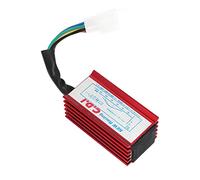 Module d'unité de Commande Haute Performance à 5 Broches Racing CDI Box pour 50 70 90 110 125 Quad Go Kart Pit Dirt Bike Moto ATV Scooter Moteur Horizontal Rouge