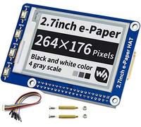 Module e-Paper de 6,9 cm, résolution 264 x 176 3,3 V/5 V bicolore E-Ink Display Module d'écran SPI Interface pour Raspberry Pi 3B/3B+/2B/Zero/Zero W Prend en charge le rafraîchissement complet