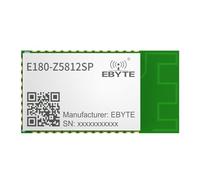 Module émetteur-récepteur sans fil ZIGBEE 3.0 2,4 GHz TLSR8258 12 dBm 200 m E180-Z5812SP CDSENET Haute Performance Trou de Timbre PCB