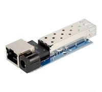 Module émetteur-récepteur SFP Gigabit fibre optique avec connecteur LC, mode simple/double 1 Gbit/s, alimentation 5 V 2 A, carte PCB compacte pour réseaux industriels
