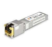 Module émetteur-récepteur SFP+ vers RJ-45 10 Go pour Intel | 1,25/2,5/5/10 G-T pour port RJ45 CAT6a, auto-négociation jusqu'à 80 m