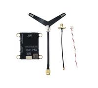 Module Émetteur Vidéo 2.0G 2.1G 2.2G 2W FPV VTX 8CH 2000mW pour Avion à Voilure Fixe RC FPV Drone Longue Portée