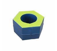 Module en forme de noix Softee Equipment Bleu 60x60x30 cm