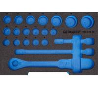 Module En Mousse 1/2 L-BOXX 136 Vide GEDORE EI-1100 CT1-19