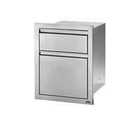 DESTOCKAGE - Module encastrable 1 poubelle + 1 tiroir pour cuisine d'extérieur Napoleon