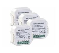 Module encastré connecté - Luminea Home Control - Pack de 4 - Contrôle à distance - Volets roulants - Blanc