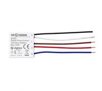 Module encastré variateur, 1 canal pour 230 V max. 200 W LED avec bouton/interrupteur connexion section de phase Lampes, transformateurs et luminaires à intensité variable (micro variateur)