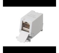 Module Equip 125581 Keystone RJ-45 plat gris 46,6x19,5x31,3 mm pour casier 520x350 mm