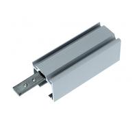 Module ESSI pour rail XPERTA bois et verre - fixation plafond et mural - gris ARGENTA