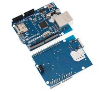Module Ethernet Shield W5100 avec fente SD pour Arduino R3 Mega 2560 1280 TCP UDP Carte d'extension réseau pour projets électroniques de bricolage