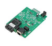 Module fibre optique,Module convertisseur de média fibre 1310nm 100M Dual Fiber Single Mode 25KM SC Fiber Transceiver Optic Modem Module Fiber Transceiver SC Fiber Ethernet Converter