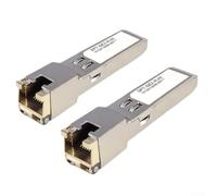 Module Gigabit SFP vers RJ45 1000BASE-T, émetteur-récepteur SFP en cuivre compatible avec SFP-GE-T Ubiquiti UF-RJ45-1G pour netgear MikroTik pour tp-link, convertisseur Ethernet enfichable à chaud 30