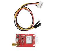 Module GPS, Tableau De Positionnement Satellite, Antenne en Céramique pour Sortie De Protocole Nmea, Indicateur De Stockage Flash, Prend en Charge La Connexion D’antenne Externe