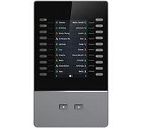 Grandstream Module d'extension GBX20 – écran LCD, 20 touches bicolores, affichage ID appelant – Gris