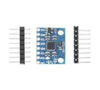 Module gyroscope accéléromètre MPU 6050, suivi de mouvement 6DOF à trois axes de haute précision pour drones et projets robotiques avec convertisseur AD 16 bits, carte d'or à