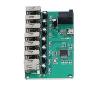 Module Hub USB2.0 à 7 Ports, Adaptateur D'extension USB sans Lecteur, Reconnaissance Intelligente, Veille Automatique, stabilité, avec LED, pour