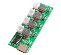 Module humidificateur à 4 pulvérisations, carte de contrôle 5 V 2 W avec interface de type C, circuit d'entraînement d'atomiseur à faire soi-même pour les applications de brume fine dans le