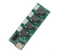 Module humidificateur à 4 pulvérisations, panneau de contrôle d'atomiseur à monter soi-même avec circuit d'entraînement basse tension 5 V/2 W, sortie fine de brume de 4 à 5 µm pour aromathérapie USB