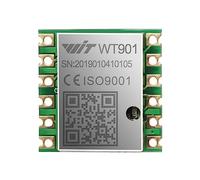 [Module IMU 9 axes] Module WT901 MPU9250, accéléromètre 3 axes, gyroscope, magnétomètre, inclinomètre, capteurs d'accélération AHRS, boussole numérique IIC/TTL