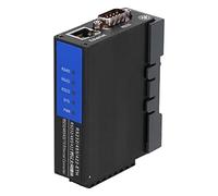 Module Industriel de Communication de données de Serveur Ethernet RS232/485/422 DC 9 V-24 V Automatisation du bâtiment Sécurité Contrôle du trafic Alliage d'aluminium