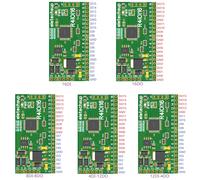 Module IO numérique Modbus Rtu 5 en 1, 16 canaux, RS485 NPN PNP DI-DO, carte de base à broches, entrée et sortie de commutation, PLC HMI, extension IO à distance 12DI-4DO