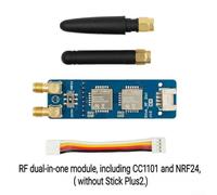 Module IoT M5Stack StickC Plus 2, avec CC1101 NRF24 RF 2 en 1, pour projets de développement (sans)