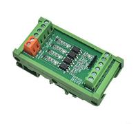 Module isolateur photoélectrique optocoupleur à 4 canaux, panneau de contrôle PLC industriel 4 canaux NPN/PNP, convertisseur de signal 1,8-24 V, sortie 200 mA, fréquence de commutation 1 kHz