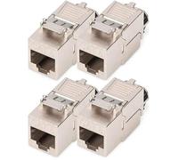 Digitus Module Keystone Cat 8.1 – RJ45 blindé 2000 MHz, 25/40GBase-T, montage sans outils