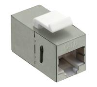 Module Keystone LogiLink NK4011 RJ45 plat métallique blanc 14.5x32.7x22mm pour réseau Ethernet