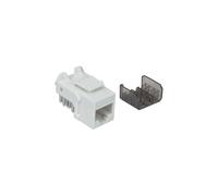 Module Keystone RJ45 Cat6a 10 Gigabit, UTP, blanc IWP-MD C6A/WH