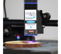 Module laser 450 nm 5,5 W, longueur focale réglable, tête de gravure laser haute vitesse, graveur laser, imprimante 3D, routeur CNC, module laser pour bricolage, artisanat, bois, cuir, tissu, papier,