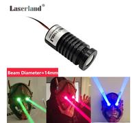 Module laser à faisceau épais rouge et vert pour effets de scène KTV, soirées en club et spectacles en boîte de nuit 450nm Bleu 80mW 5V