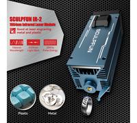 Module laser infrarouge Sculpfun 1064 nm 2 W IR-2 spot laser ultra fin 0,03 mm pour gravure sur métal et plastique adapté aux machines de gravure et de découpe laser Sculpfun série S9/S10/S30/S30 Ultr