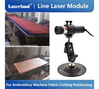 Module laser rouge focalisable pour machine à broder, alignement de la coupe de tissus et de bois, et de scierie 18mm 100mW 5V USB
